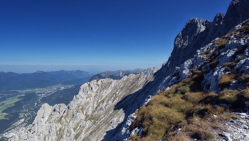 Mittenwalder Höhenweg und Klettersteig_Anfang